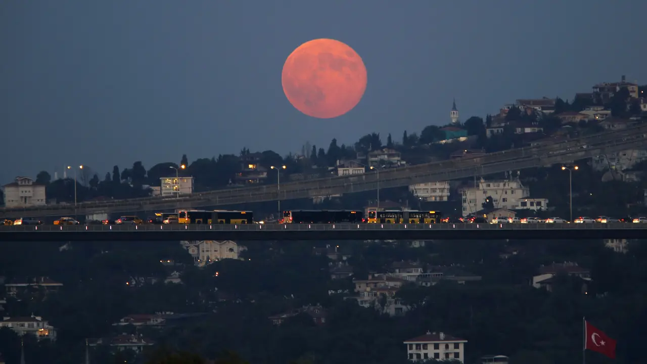 Supermoon Cantik Dari 6 Negara