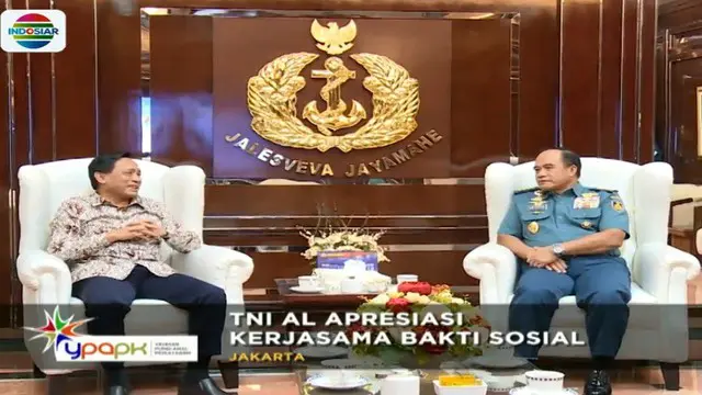Sementara perwakilan Tim YPAPK Direktur Utama Indosiar yang menemu langsung kepala Staf Angkatan Laut menyatakan komitmennya untuk menambah jumlah daerah yang akan dibantu setiap tahunnya.