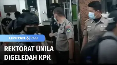 Penggeledahan di Gedung Rektorat Universitas Lampung oleh KPK berlangsung hingga Senin (22/08) malam. Penggeledahan berlangsung sekitar 12 jam dan tim penyidik menyita lima koper berkas dokumen, diduga terkait penerimaan Maba Unila 2022.