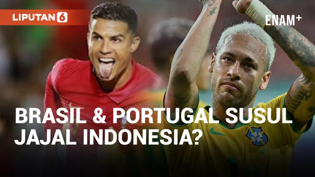 Erick Thohir Sebut Brasil dan Portugal Bisa Susul Argentina Tanding Lawan Indonesia