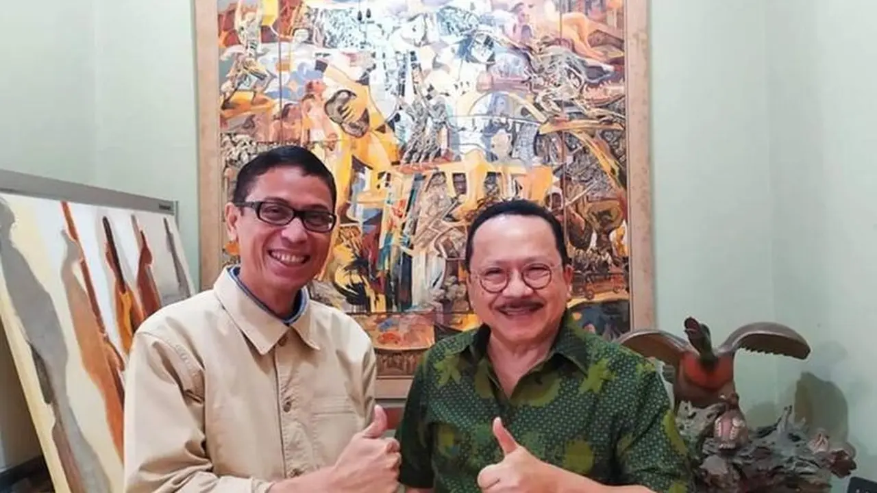 Cawagub DKI Nurmansjah Lubis bertemu mantan Gubernur DKI Jakarta Fauzi Bowo. (istimewa)