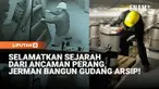 Ada banyak sekali benda budaya yang hancur selama Perang Dunia II. Namun, kini ada sebuah perjanjian internasional yang melindungi aset budaya secara hukum. Dokumen bersejarah disimpan dalam bentuk salinan seperti di Barbarastollen ini.