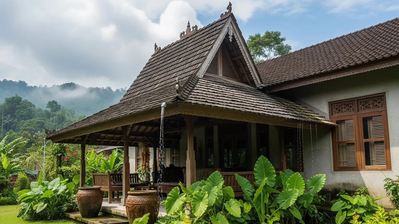 Jenis Atap Teras untuk Rumah Tropis yang Cocok di Daerah Panas dan Sering Hujan
