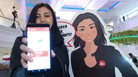 PT. Wahana Makmur Sejati (WMS) meluncurkan Virtual Personal Assistant yang dijuluki Wanda. (Dian / Liputan6.com)