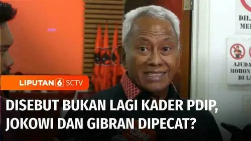 VIDEO: Dinilai Berbohong, Jokowi-Gibran Dianggap Bukan Lagi Kader PDI Perjuangan