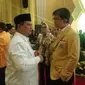 Deli Singgih bersama capres Koalisi Indonesia Maju, Prabowo Subianto. Foto: liputan6.com