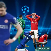 Ilustrasi - MU dan Chelsea gagal lolos ke Liga Champions (Bola.com/Adreanus Titus)