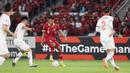 <p>Pemain Timnas Indonesia, Marselino Ferdinan saat menghadapi Vietnam dalam laga leg pertama babak semifinal Piala AFF 2022 di Stadion Utama Gelora Bung Karno (SUGBK), Jumat (6/1/2023) sore WIB. (Bola.com/Abdul Aziz)</p>