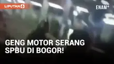 SPBU di Bogor 'Diserang' Sekelompok Remaja Diduga Geng Motor