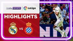 Berita video highlights laga pekan ke-25 Liga Spanyol (LaLiga) 2022/2023 antara Real Madrid melawan Espanyol yang berakhir dengan skor 3-1, Sabtu (11/3/2023) malam hari WIB.