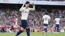 Sementara Tottenham baru bisa memperkecil skor di babak kedua lewat Son Heung-min di sepuluh menit akhir laga. (AP/Frank Augstein)