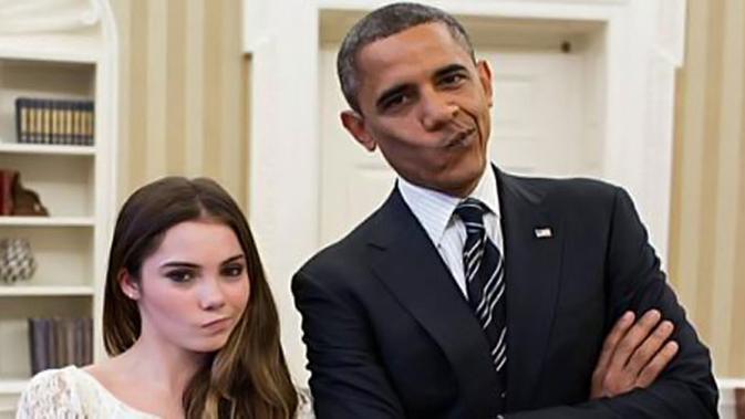  Foto Alay  Obama Gegerkan Dunia News Liputan6 com