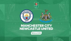 Cover prediksi Man City Vs Newcastle United - Carabao Cup. (Bola.com/Gregah Nurikhsani)