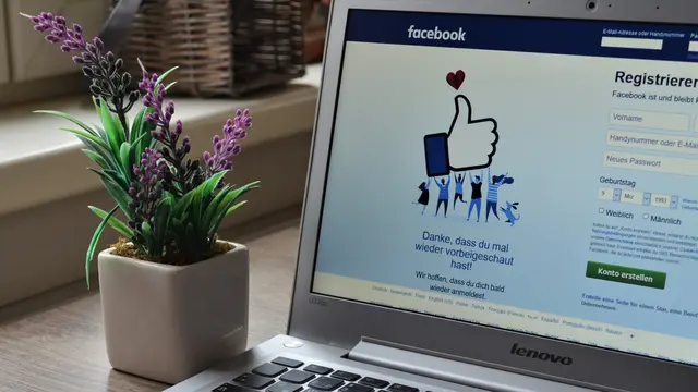 Ilustrasi media sosial, Facebook