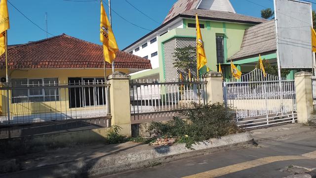 Kantor DPD Partai Golkar Garut di bilangan Jalan Jenderal Ahmad Yani, Kecamatan Garut Kota, Kabupaten Garut, Jawa Barat. (Liputan6.com/Jayadi Supriadin)