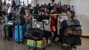 GM Bandar Udara Internasional Juanda Sisyani Jaffar mengatakan akan ada 53 ribu pergerakan penumpang di hari itu, baik yang turun maupun yang berangkat. (JUNI KRISWANTO/AFP)