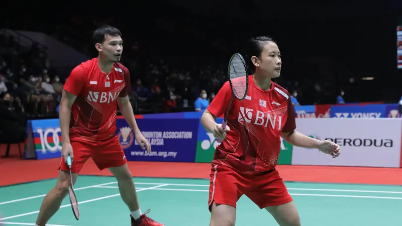 Rinov Rivaldy/Pitha Haningtyas Mentari - Malaysia Masters 2022 -1