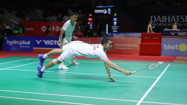 Kalahkan Wakil Taiwan, Fajar/Fikri Melaju ke 16 Besar Indonesia Masters 2026