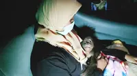 Bayi orangutan yang gagal diselundupkan dari Kota Dumai menuju Malaysia. (Liputan6.com/M Syukur)