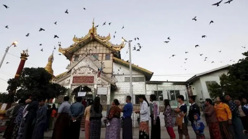 Pemungutan Suara Pemilu Myanmar Berjalan Lancar