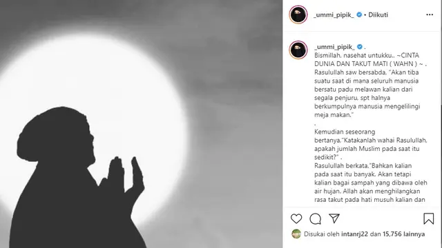 Umi Pipik (Foto: Instagram/@_ummi_pipik_)