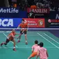 Tontowi Ahmad/Liliyana Natsir takluk dari pasangan Tiongkok, Zhang Nan/Zhao Yunlei (Herman Zakharia)