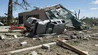 Banjir dan Tornado Terjang AS Selatan, 13 Orang Tewas