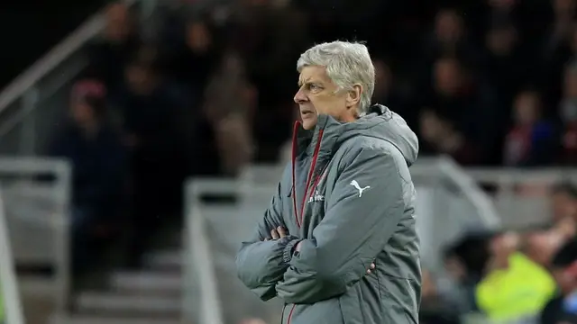 Arsene Wenger (Middlesbrough Vs Arsenal)
