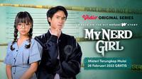 Vidio Original Series My Nerd Girl mengangkat kisah drama remaja, dibintangi oleh Naura Ayu. (Dok. Vidio)