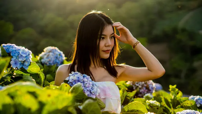 cantik sinar matahari