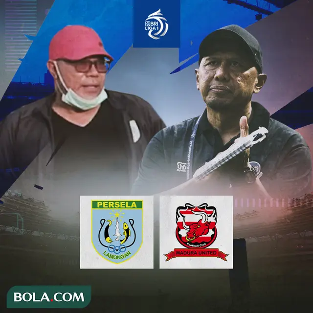 BRI Liga 1 - Duel Pelatih - Persela Lamongan Vs Madura United