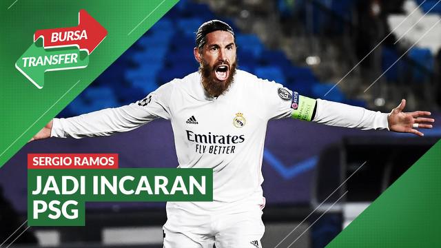 Berita Video PSG Incar Bintang Real Madrid, Sergio Ramos