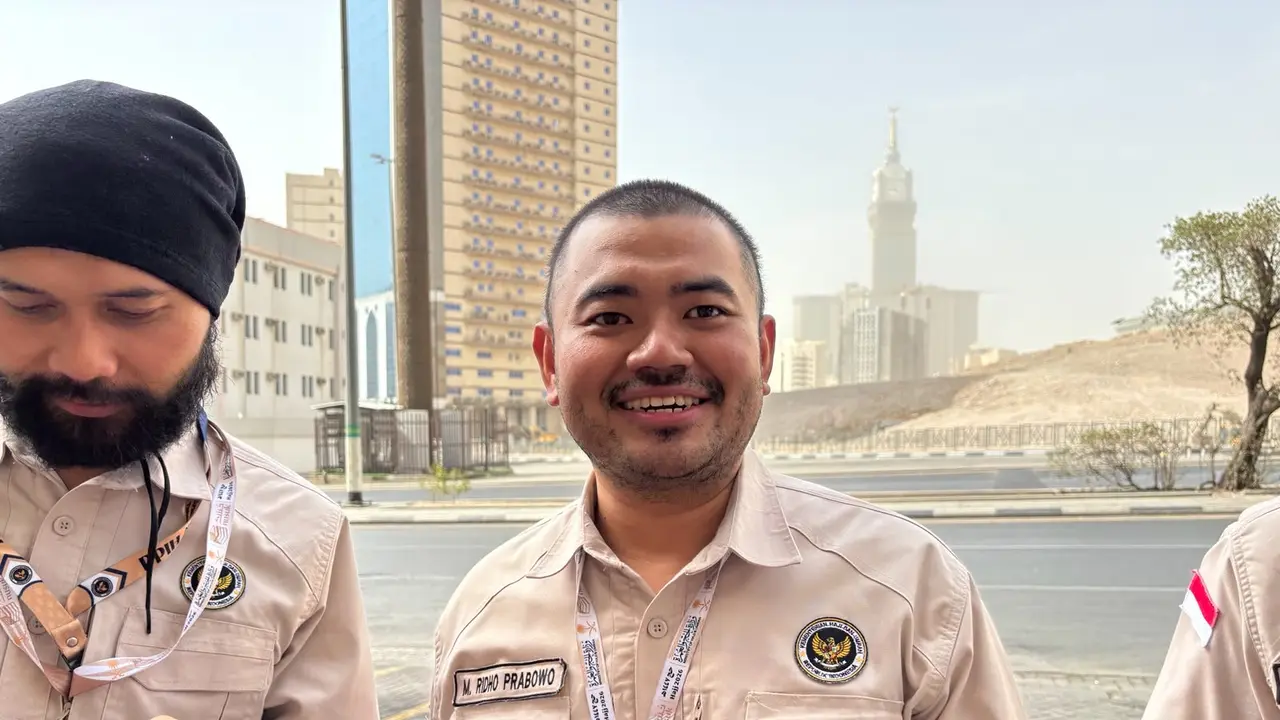 Koordinator Landis Sektor 9 Daker Makkah M Ridho Prabowo