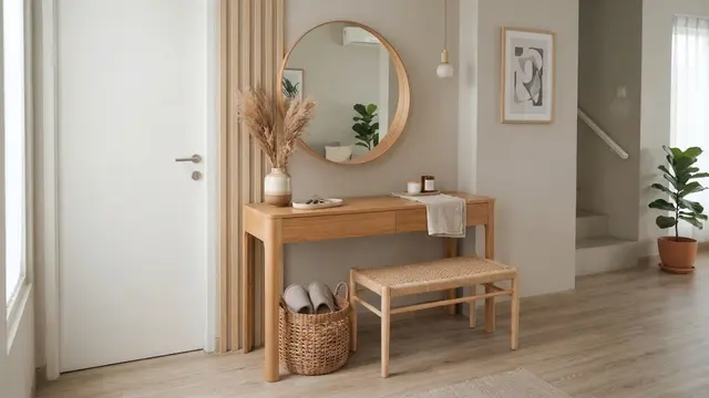 Desain Foyer Minimalis untuk Rumah Mungil
