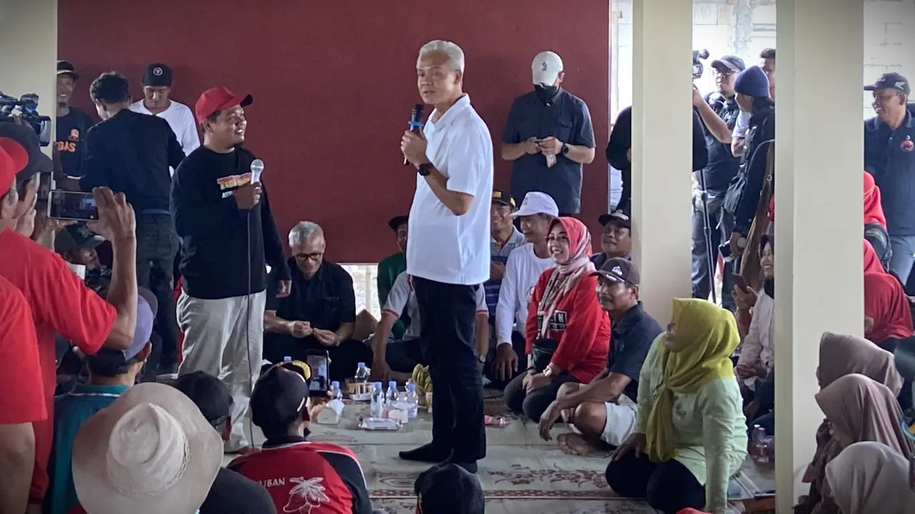 Calon presiden nomor urut tiga, Ganjar Pranowo