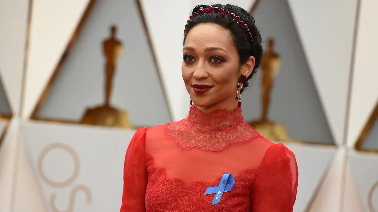 20170226-Selebriti Kenakan Pita Biru di Oscar 2017-Los Angeles