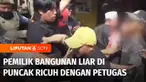 Kericuhan kembali terjadi saat petugas melanjutkan operasi penertiban ratusan bangunan tak berizin di kawasan Puncak, Kabupaten Bogor, Jawa Barat, pada Senin siang. Sejumlah pedagang kaki lima melakukan perlawanan hingga terlibat baku hantam dengan p...