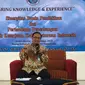 General Manager Bandara Adisutjipto, Agus Pandu menjadi pembicara dalam Sharing Knwoledge Bersama 80 Dosen Sekolah Kedirgantaraan.