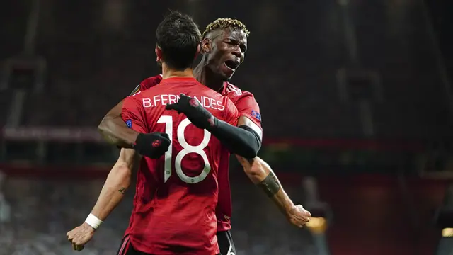 FOTO: Manchester United Bantai AS Roma 6-2 di Old Trafford