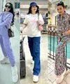 Lihat di sini beberapa gaya liburan keren elegan Fitri Carlina sebagai istri pilot.