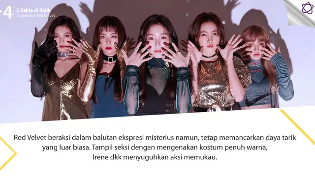 [Bintang] 5 Fakta di Balik Comeback Red Velvet