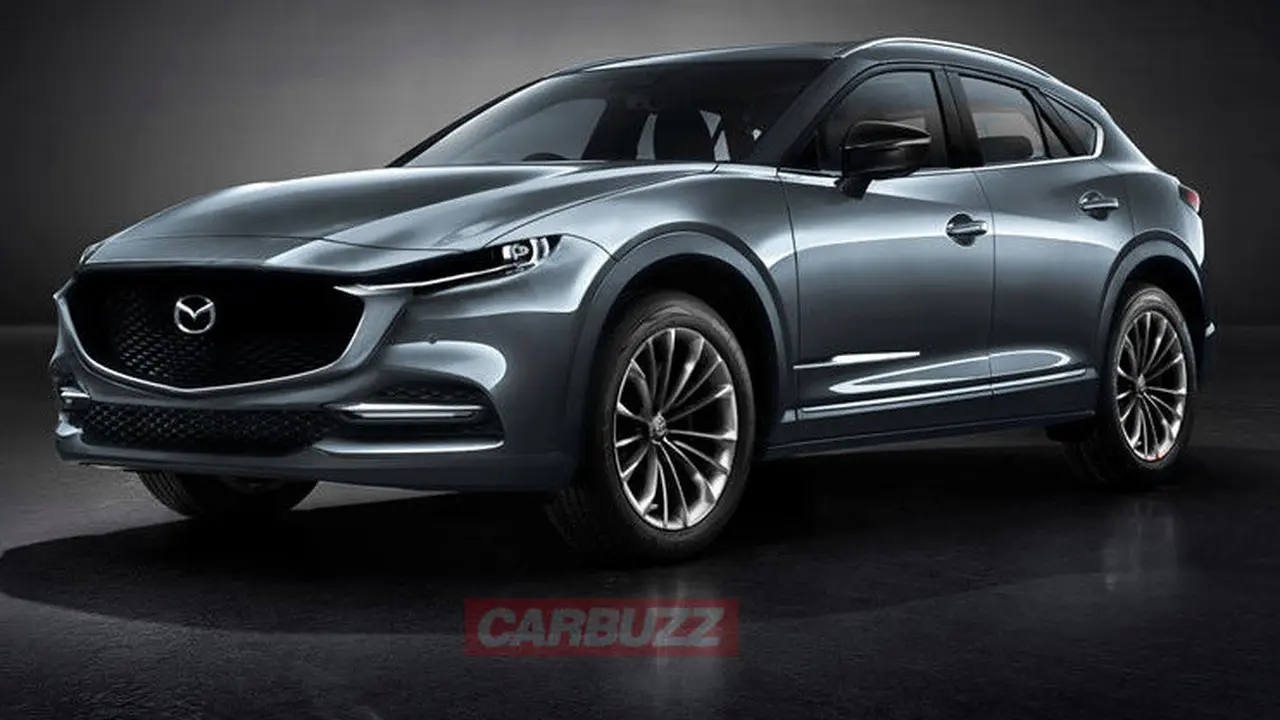 Gambar rekaan Mazda yang akan menyaingi BMW X4