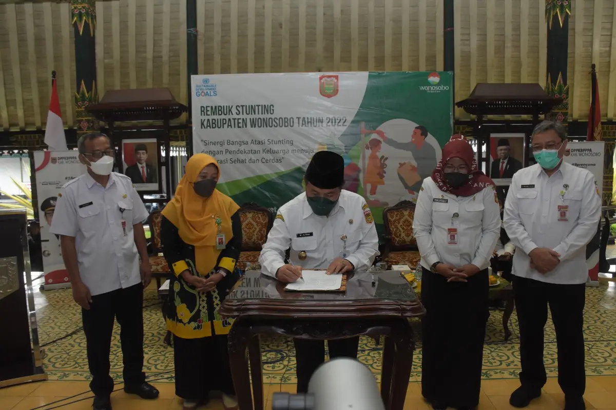 Rembuk stunting Kabupaten Wonosobo tahun 2022. (Foto: Humas Pemkab Wonosobo/Liputan6.com)