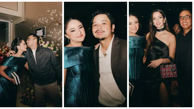 6 Potret Artis di Anniversary Manoj Punjabi dan Istri ke 25 Tahun, Bertabur Bintang Ternama
