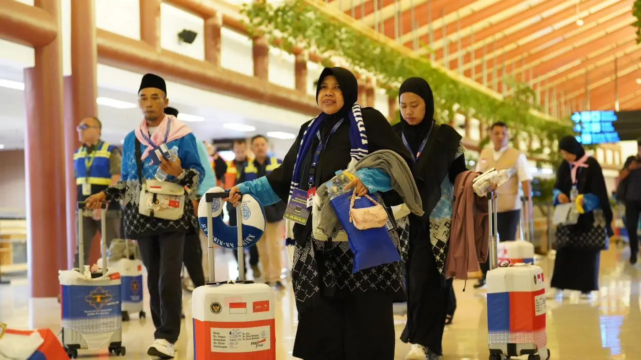 Hari Ini, 1 Juni 2026 2 Kloter Pertama Jemaah Haji Tiba di Bandara Soekarno-Hatta