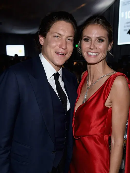 Bukan hanya itu, belakangan Heidi pun lebih sering berpesta dengan teman-temannya dibandingkan bersama dengan sang kekasih. Lantaran itu, membuat teman-temannya berspekulasi bahwa keduanya sudah putus. (AFP/Dimitrios Kambouris)