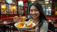 resep laksa ©Ilustrasi dibuat AI
