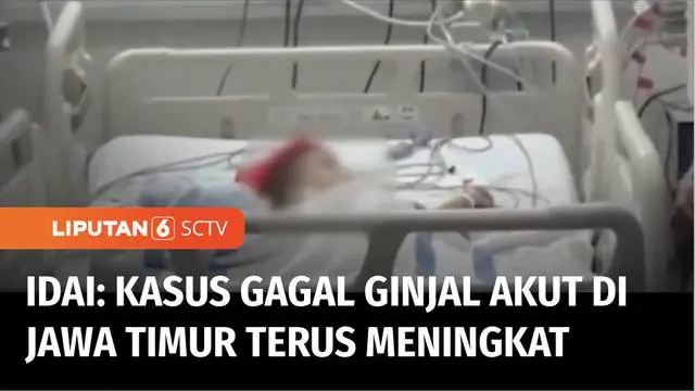 Ikatan Dokter Anak Indonesia Jawa Timur, justru mencatat adanya peningkatan kasus gagal ginjal akut pada anak di Jawa Timur. Hingga saat ini 16 anak dinyatakan meninggal dunia setelah dirawat di RSUD dr Soetomo dan RS Syaiful Anwar Malang.