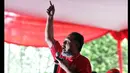 Bambang Widjojanto mengajak seluruh rakyat Indonesia untuk 'Berjamaah Lawan Korupsi' di Gedung Pusat Dakwah PP Muhammadiyah, Menteng, Jakarta, Minggu (8/2/2015). (Liputan6.com/Faizal Fanani)