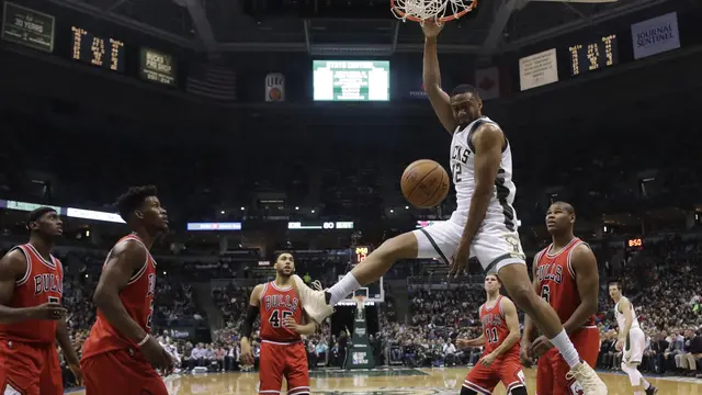Milwaukee Bucks Tumbangkan Chicago Bulls